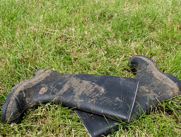 Leeds Festival wellies