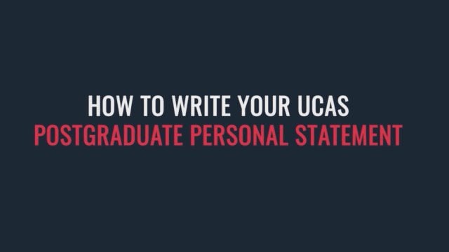 how to conclude a personal statement for university